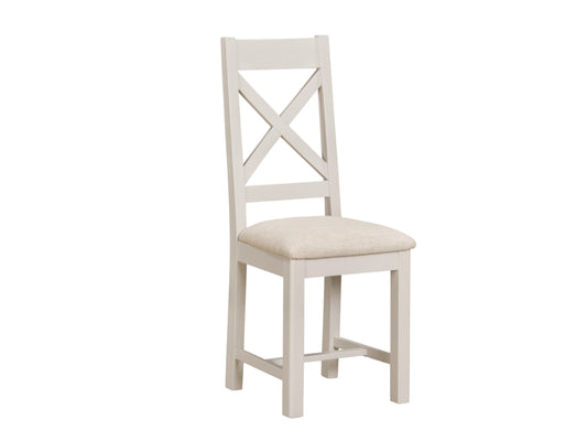 Windermere Painted Cross Back Dining Chair (PAIR)