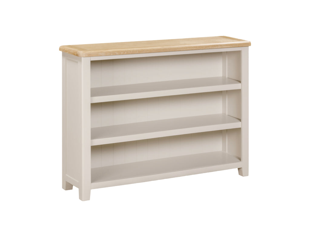 Windermere Painted Wide Low Bookcase