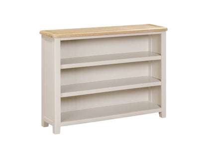 Windermere Painted Wide Low Bookcase