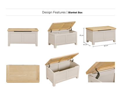 Windermere Painted Blanket Box