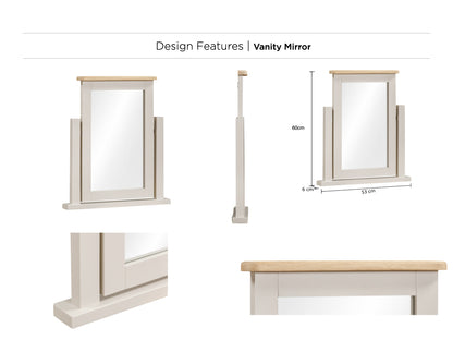 Windermere Painted Vanity Mirror