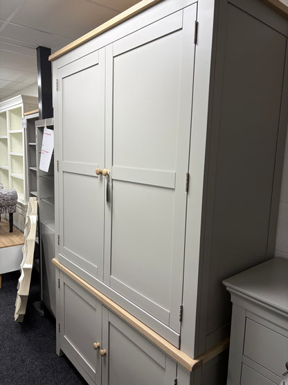 Dove Grey Hideaway Desk