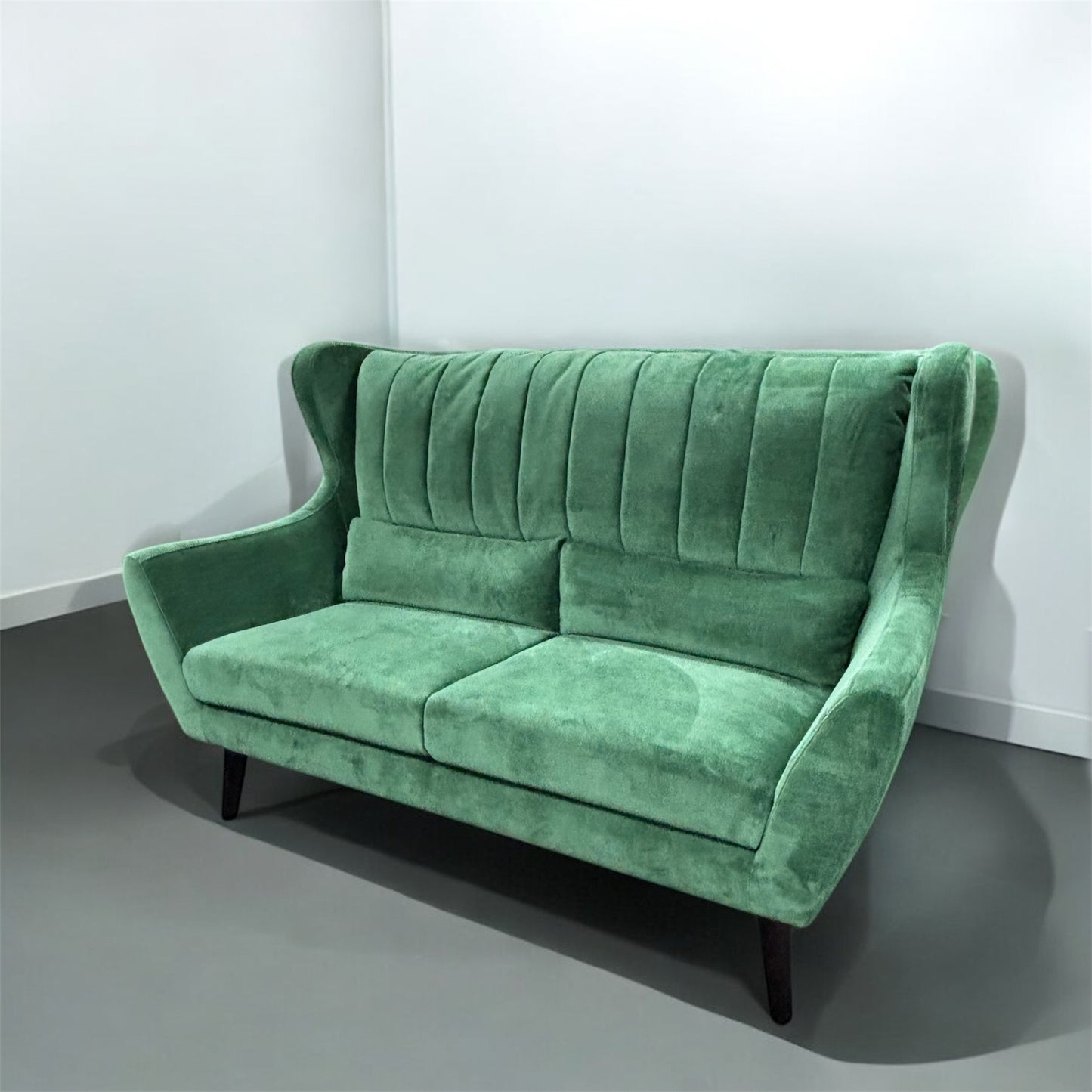 Green 3 Seater & Chair Set