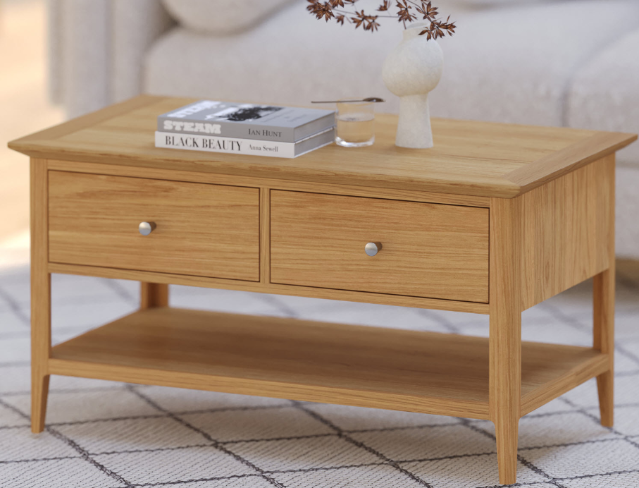 Saxby 2 Drawer Coffee Table
