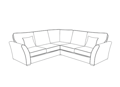 Newport 2 on 2 Corner Sofa