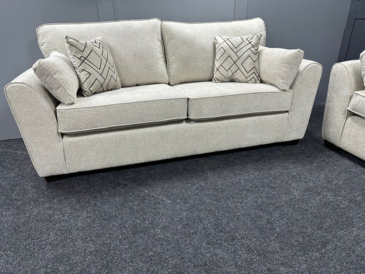 Cream 2 seater sofa