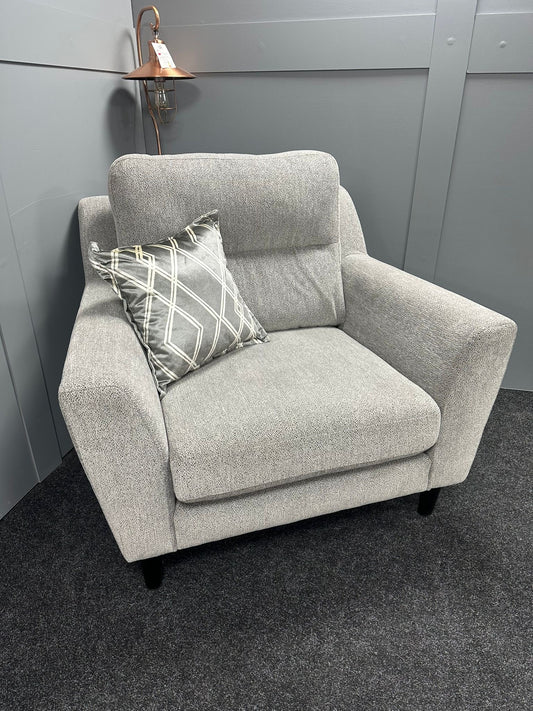 Grey Love Chair