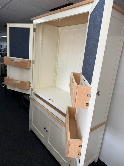 Classic Cream Hideaway Desk