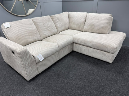Silver RHF Recliner Chaise (Right Hand Facing)