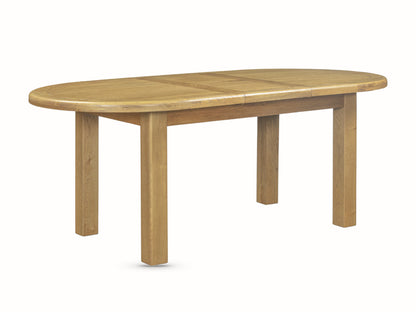 Dorchester Oak 160-200 Oval Extension Table