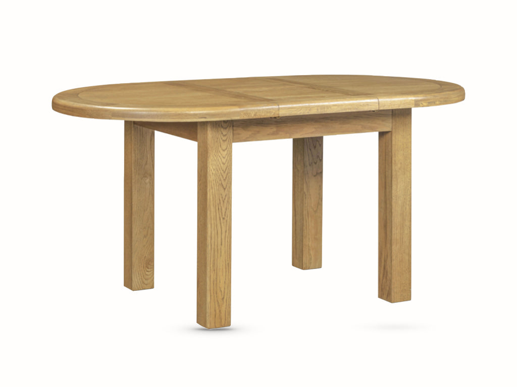 Dorchester Oak 120-160cm Oval Extension Table