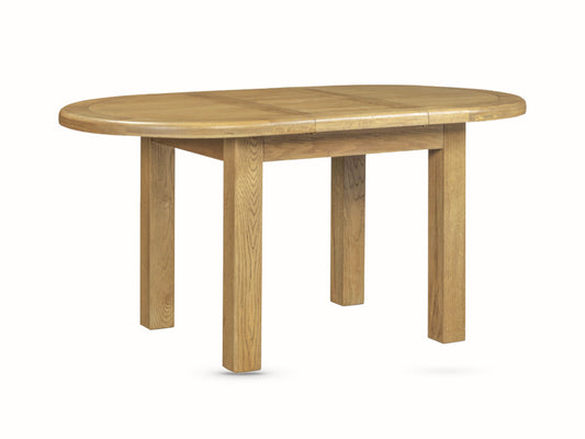 Dorchester Oak 120-160cm Oval Extension Table