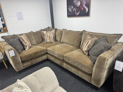Espresso 2 On 1 Corner Sofa-EX DISPLAY