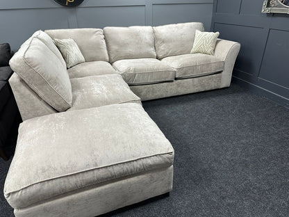 LHF Mink Corner Sofa Bed