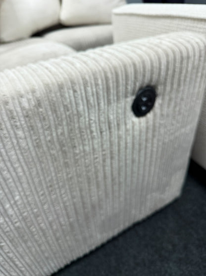 Silver RHF Recliner Chaise (Right Hand Facing)