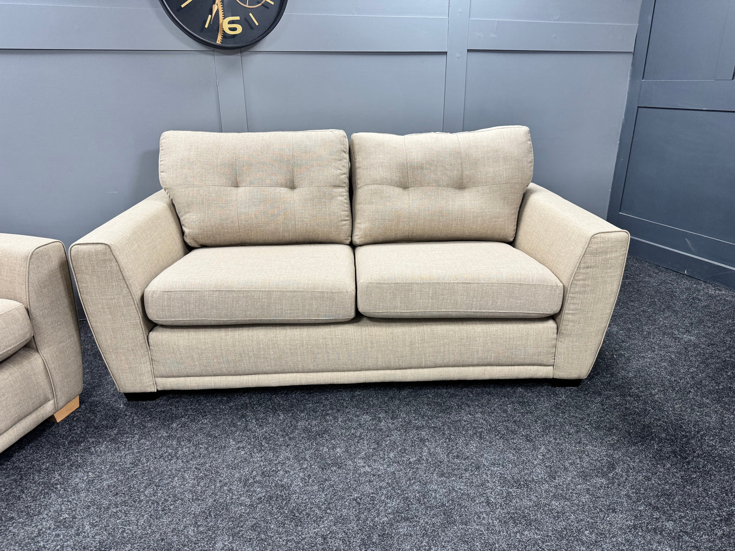 Oatmeal 3&2 Seater Sofa Set
