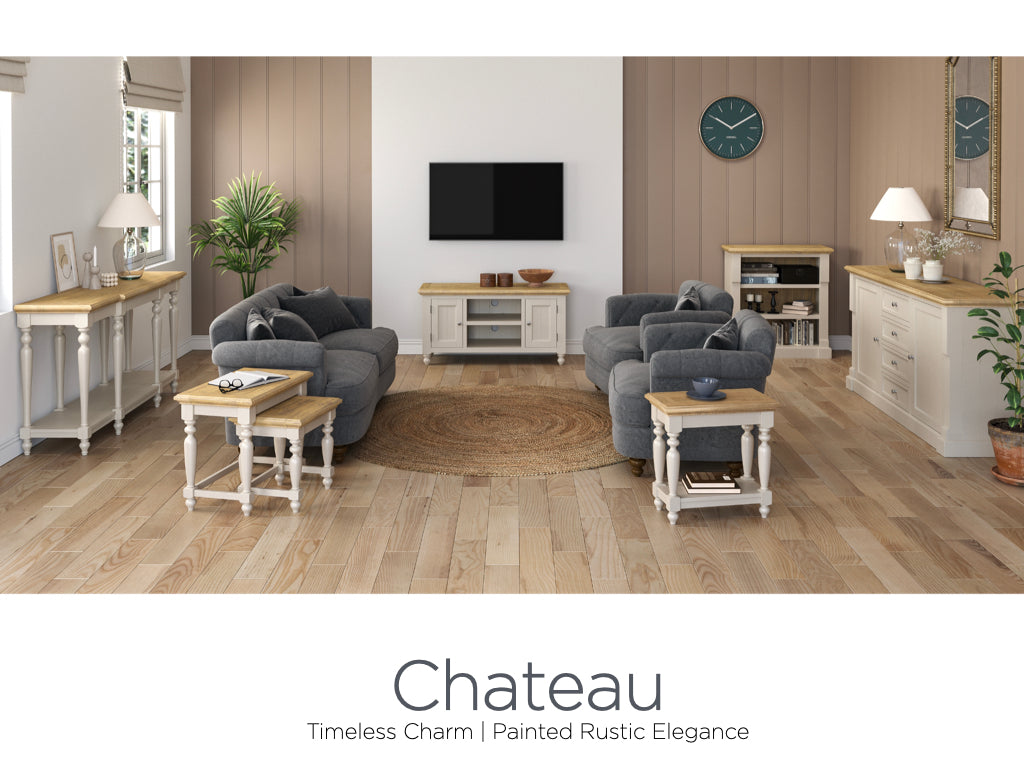Chateau Painted Sofa SideTable