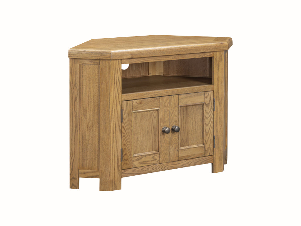 Dorchester Oak Corner TV Unit