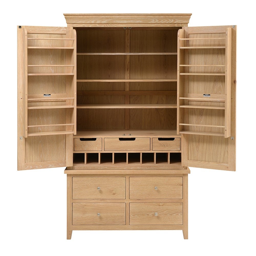 Oak Double Larder