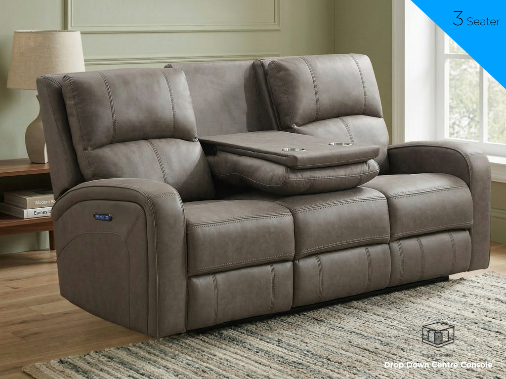 Silverton Electric 3 Seater Recliner