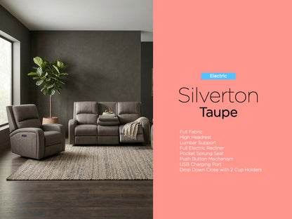 Silverton Electric 2 Seater Recliner