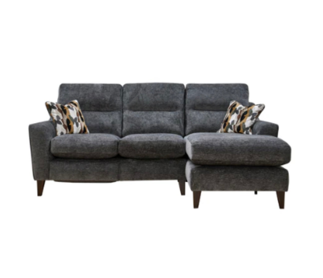 Charcoal RHF Electric Chaise Sofa Ex Display