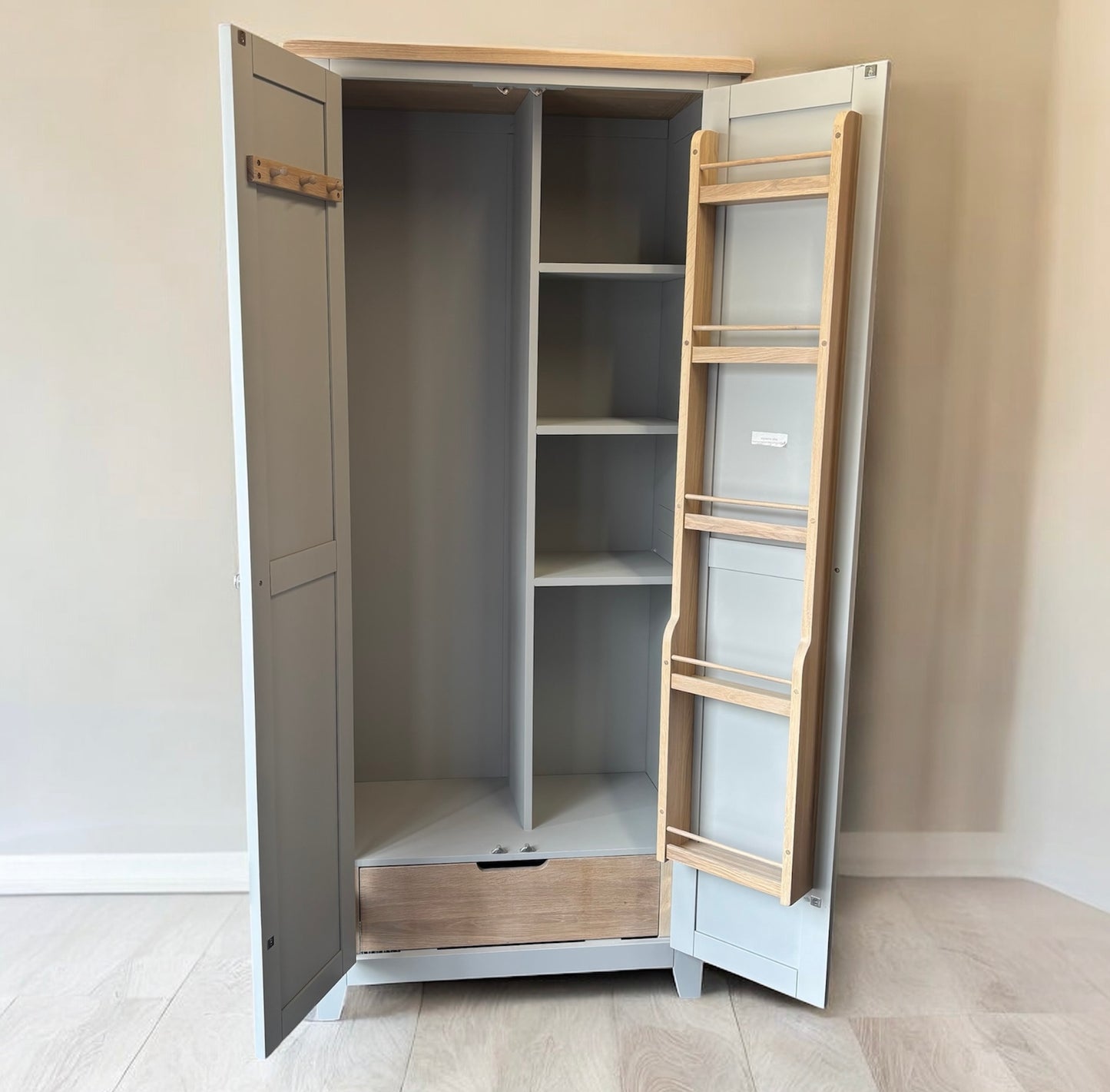 Chester Dove Grey Utility Cupboard