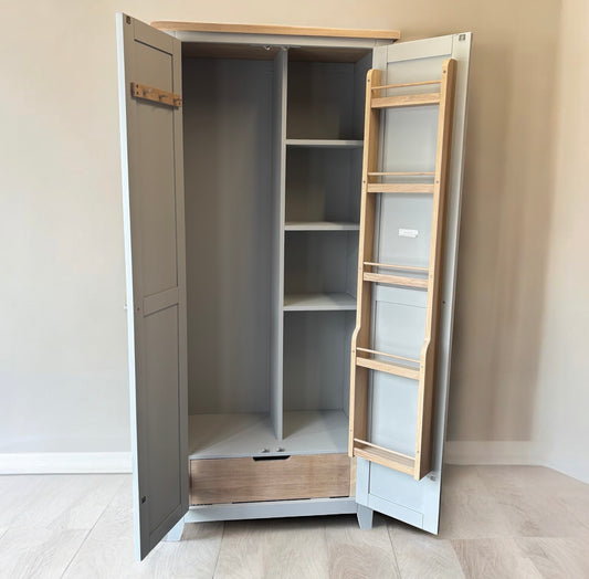Chester Dove Grey Utility Cupboard