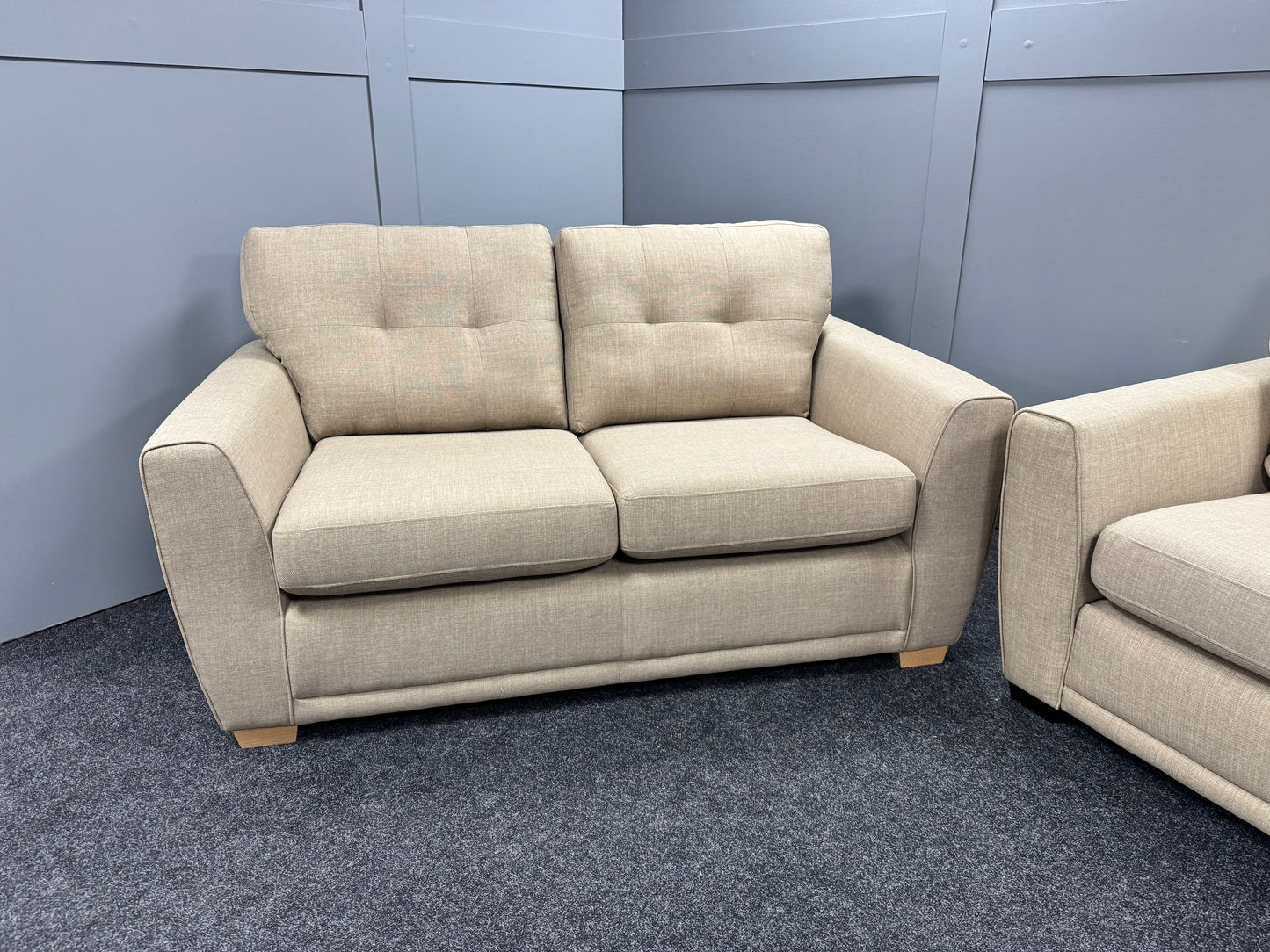 Oatmeal 3&2 Seater Sofa Set