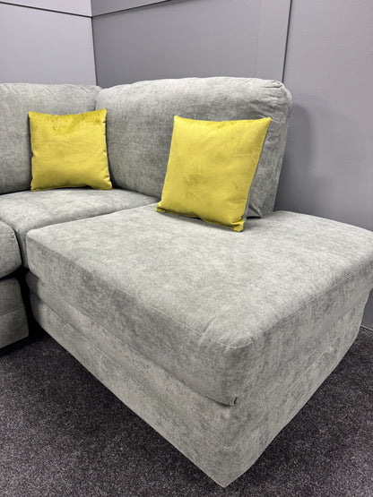 Mia Grey RHF Chaise Corner Sofa