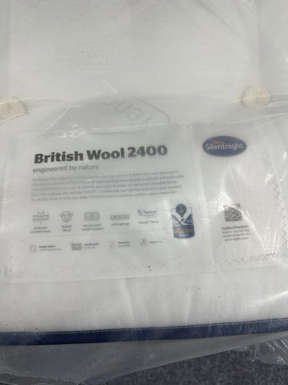 5ft Silentnight British Wool 2400 Clearance Mattress (King) For The Home Interiors