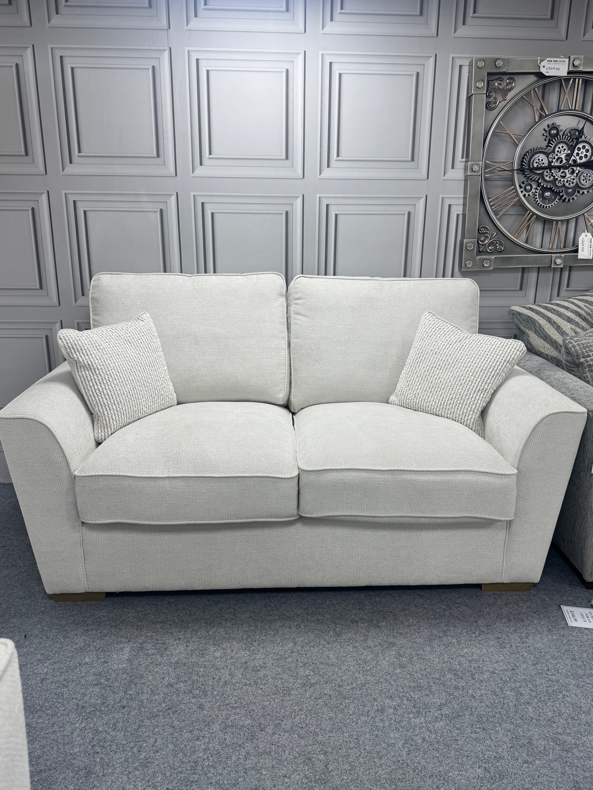 Ivory Fantasy 2 Seater & Love Chair Set (Ex Display)