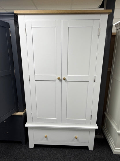 Pure White Double Wardrobe
