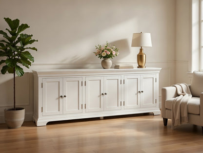 XL White Sideboard