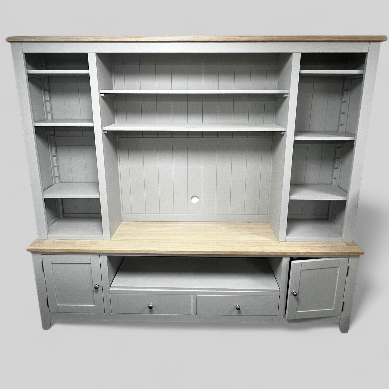 Dove Grey TV Media Unit - PRE ORDER - DUE 5/9/26
