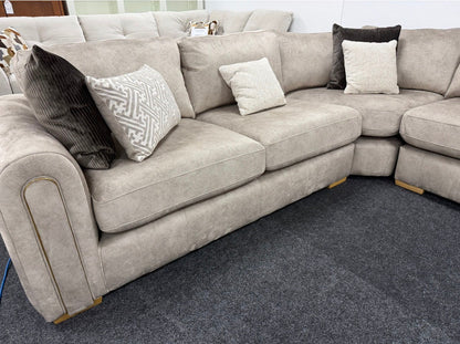 Stone 2 On 2 Corner Sofa