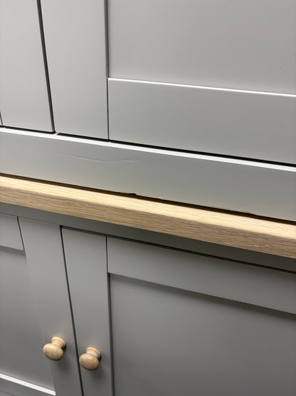 Dove Grey Hideaway Desk
