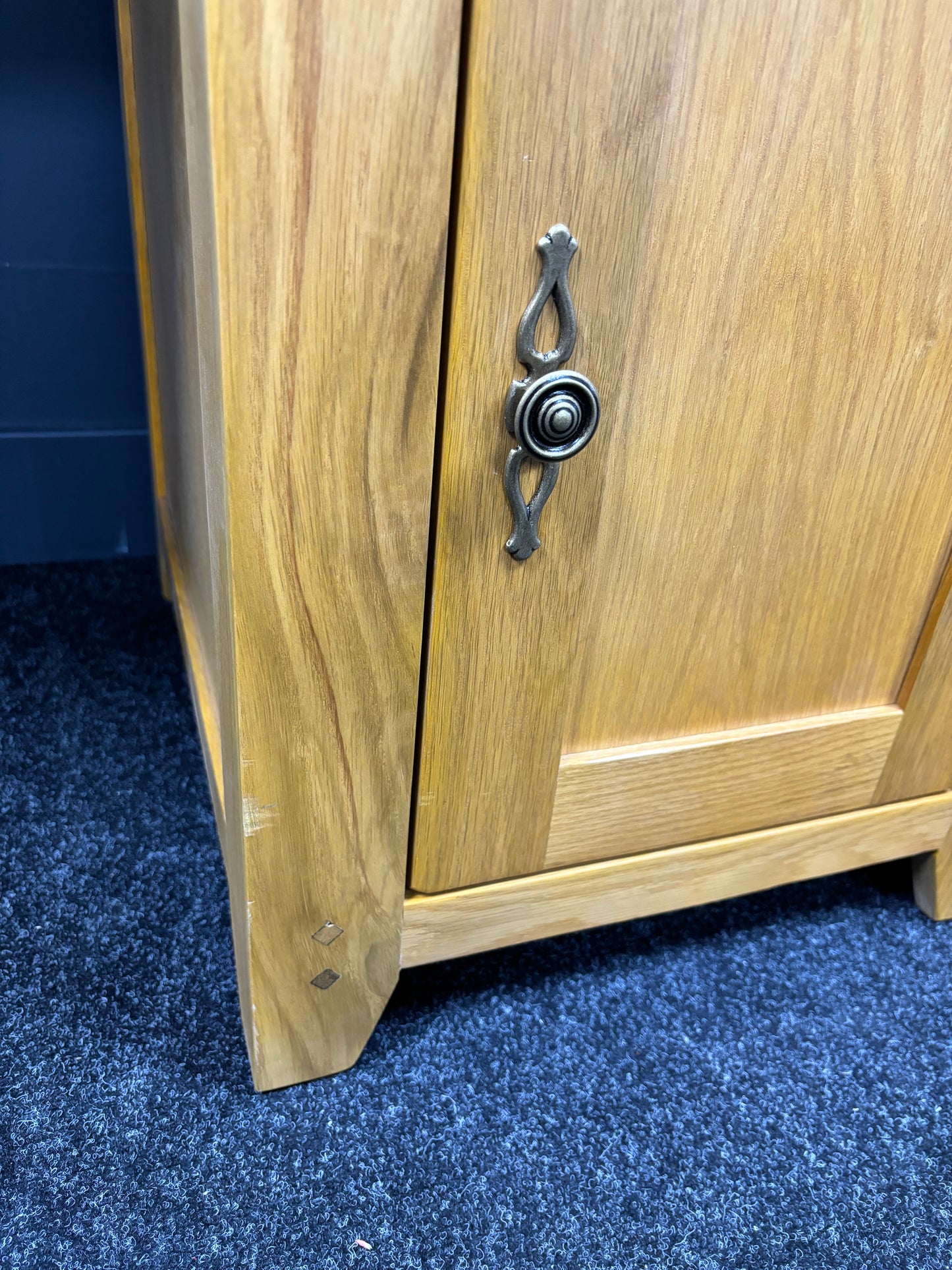 Oak Single Pedestal Desk