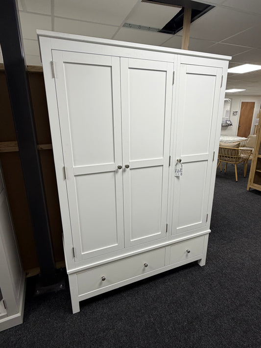 Pure White Triple Wardrobe