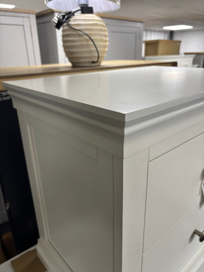 White Jumbo Bedside