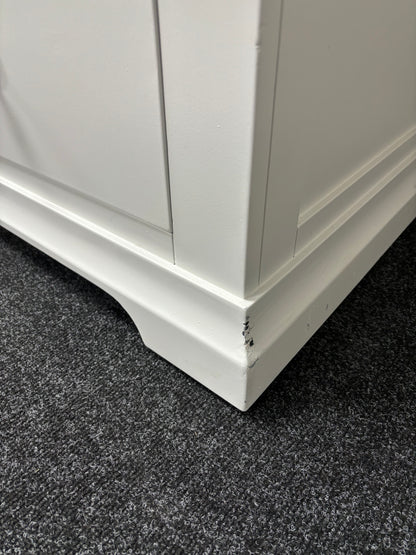 Warm White Double Wardrobe