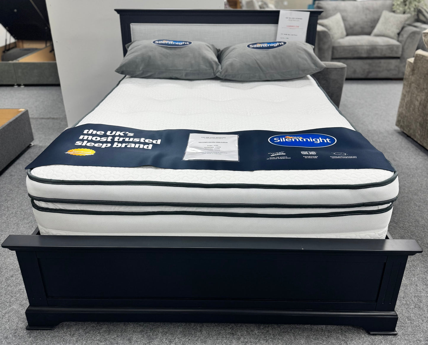 Clearance Double Blue Bedframe