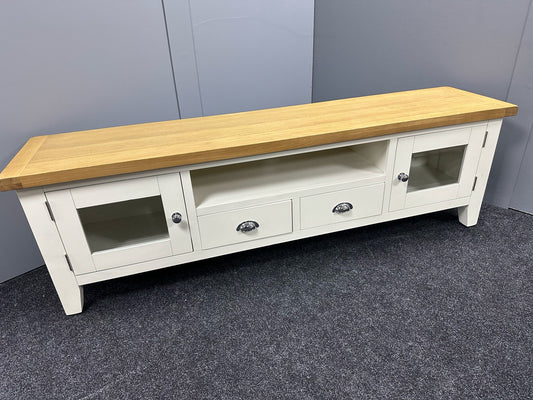 White Large Tv unit