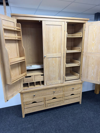 Oak Triple Larder