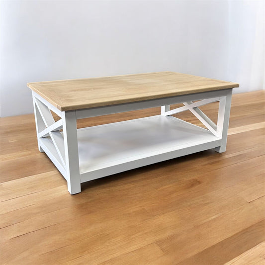 White Large Coffee Table