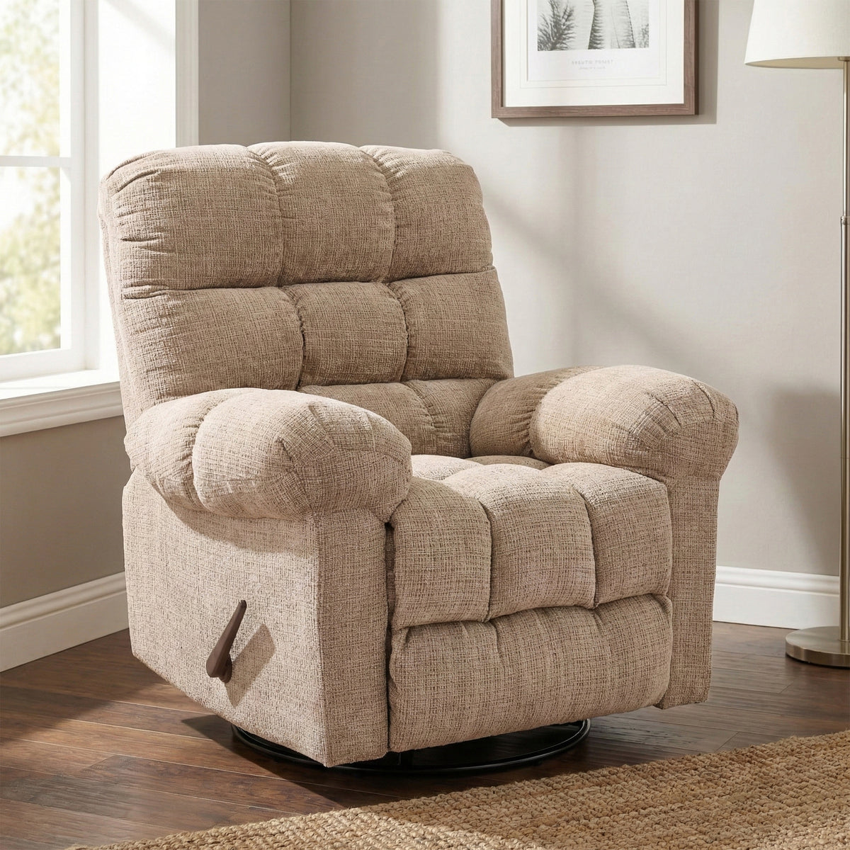 Cloud Reclining Swivel Chair