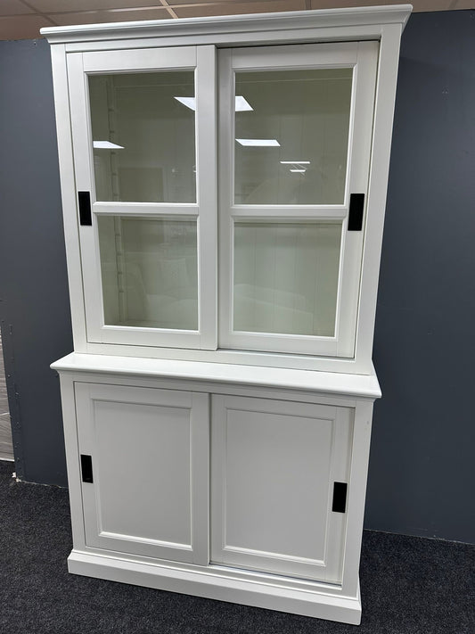 White Double Glazed Cabinet