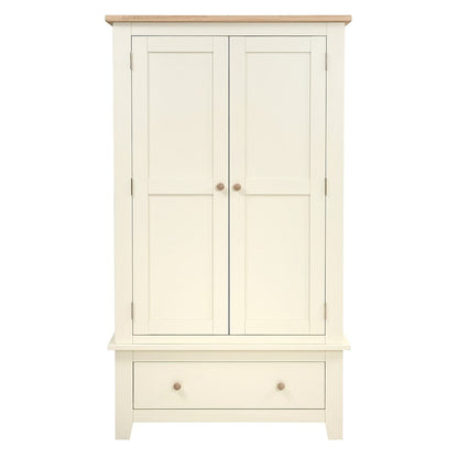 Classic Cream Double Wardrobe