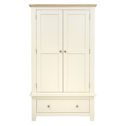 Classic Cream Double Wardrobe
