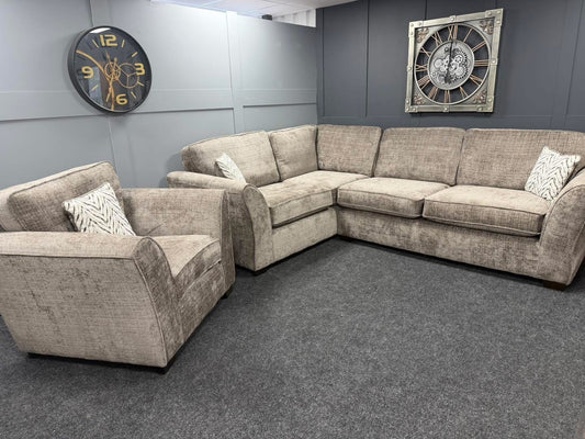 Newport Corner Sofa & Arm Chair Set